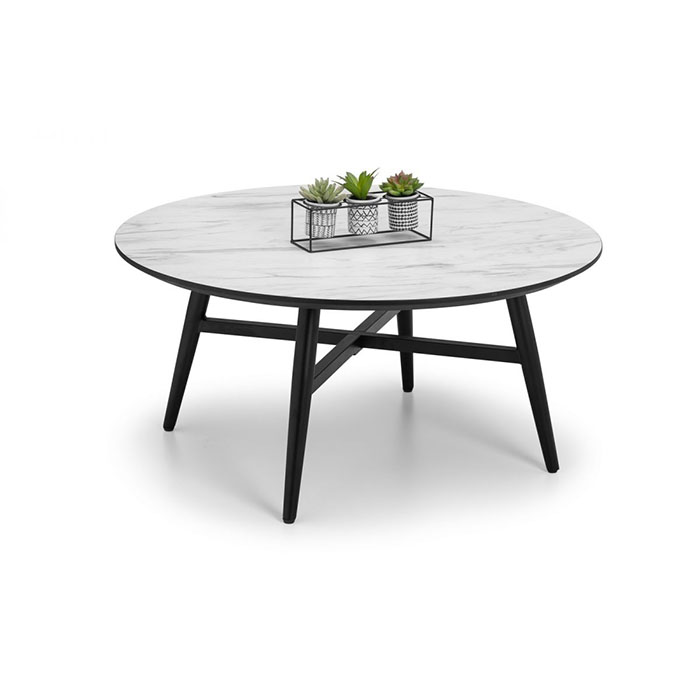 Firenze Marble Effect Coffee Table - Click Image to Close